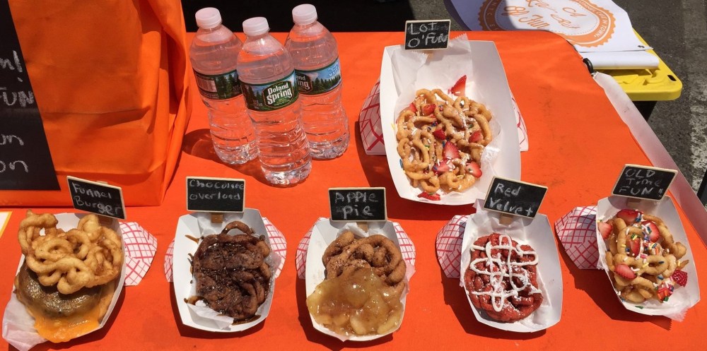 LIC Flea and Food funnel cakes 6.25.16